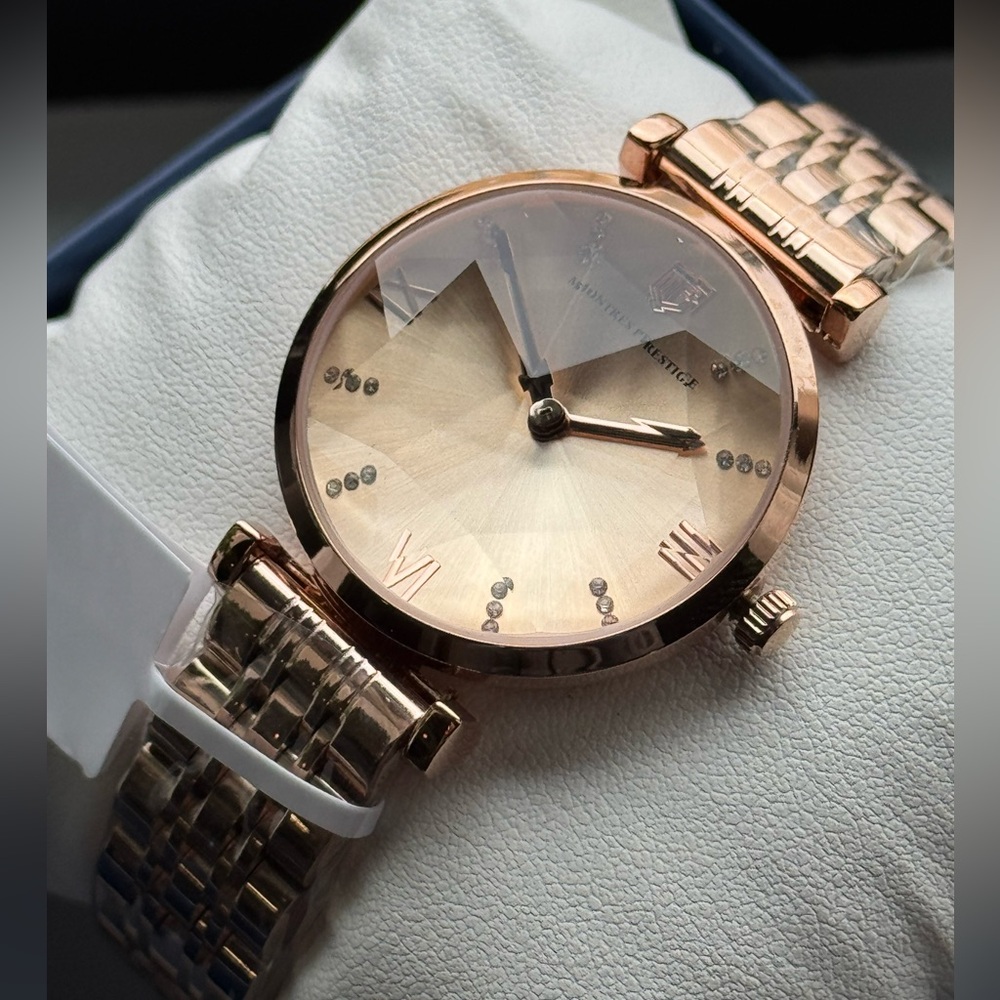 Montres Prestige X Invicta Women's Watch 32mm Rose-tone Steel (MPW-0018) New!
